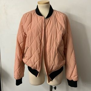 Fashion nova pink bomber